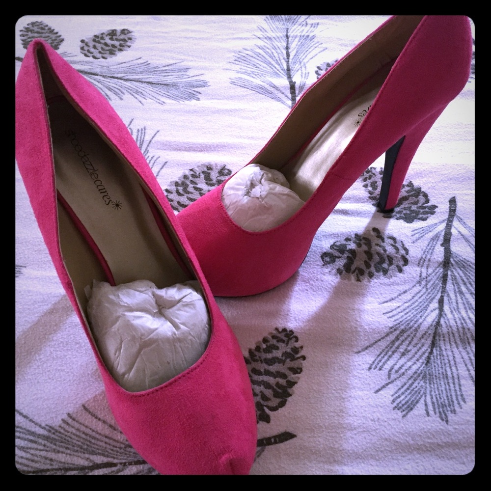 Pink Platform Heels